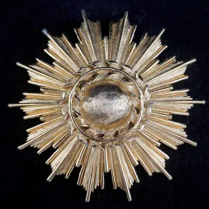 1960s Monet Sunburst Brooch/Pendant