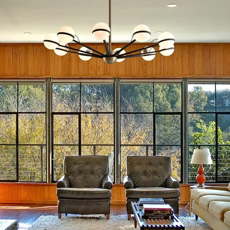 Ace Ten-Light Large Chandelier