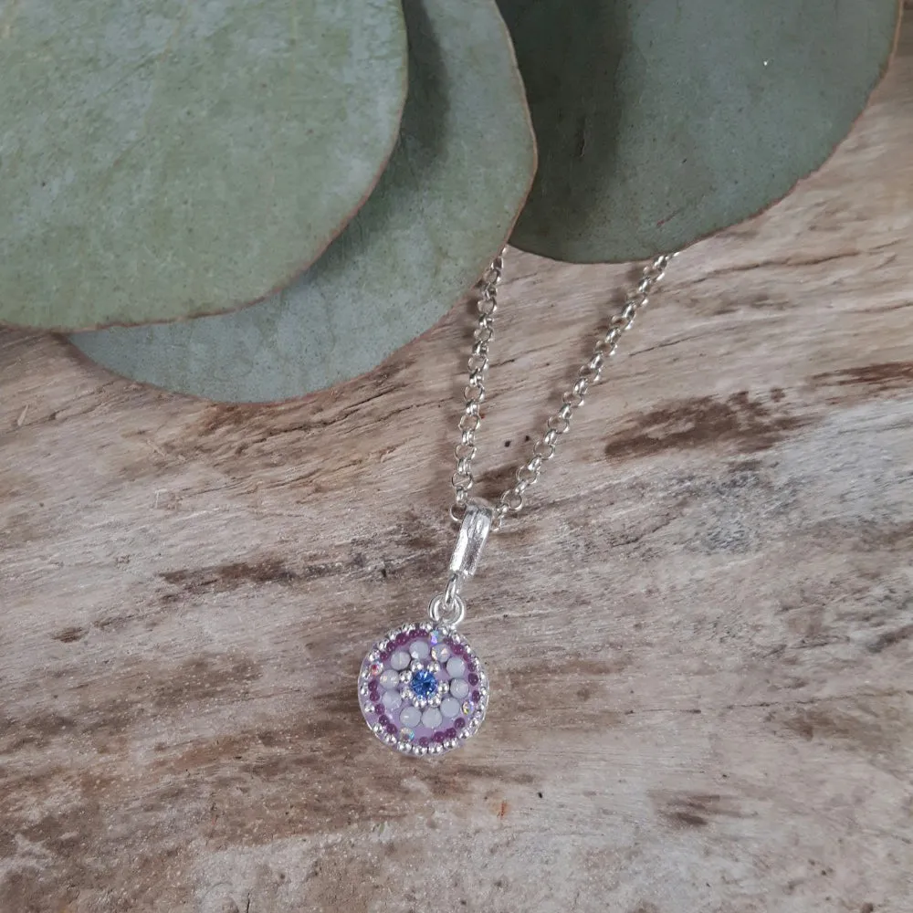 Allegra Lilac Dream Round Mini Pendant
