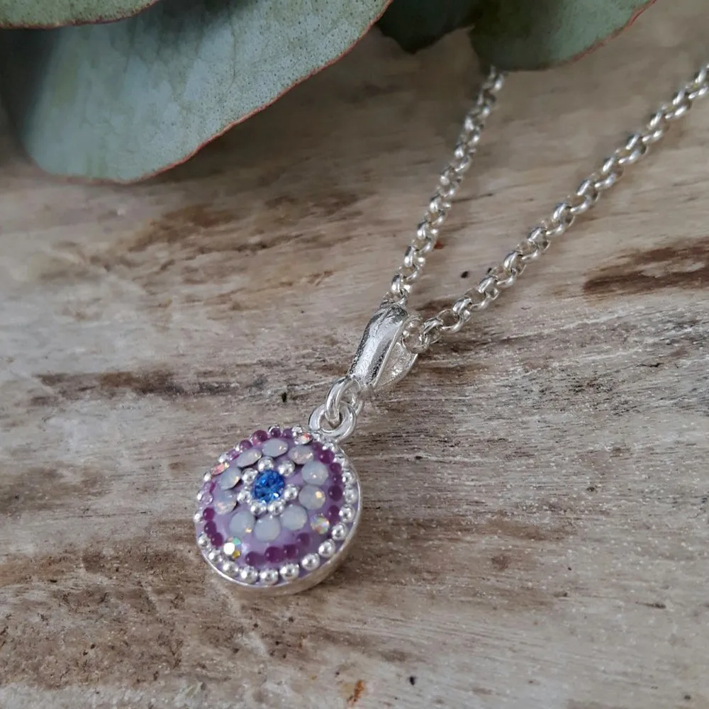 Allegra Lilac Dream Round Mini Pendant