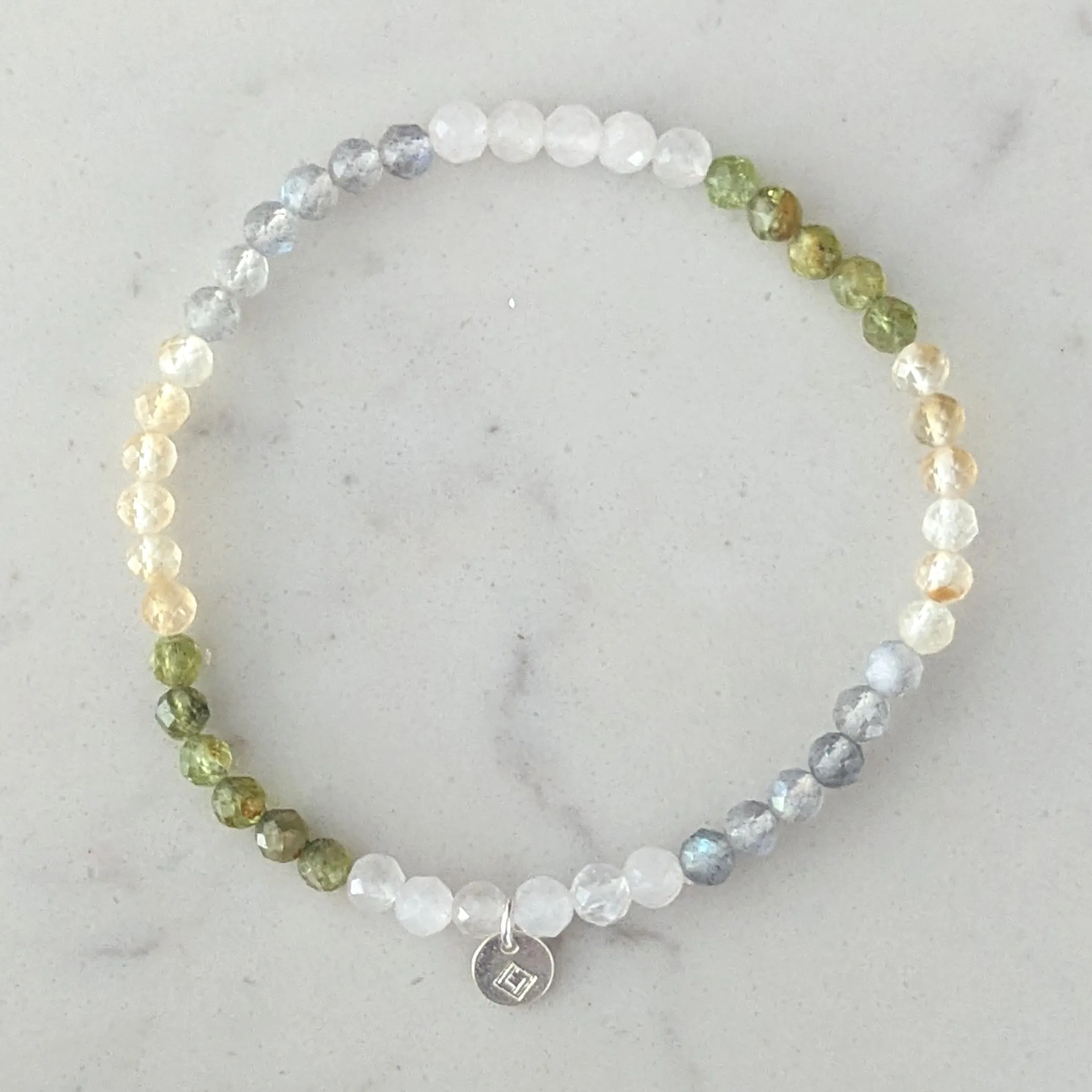 Celebrate Friendship Gemstone Bracelet, Golden Hues