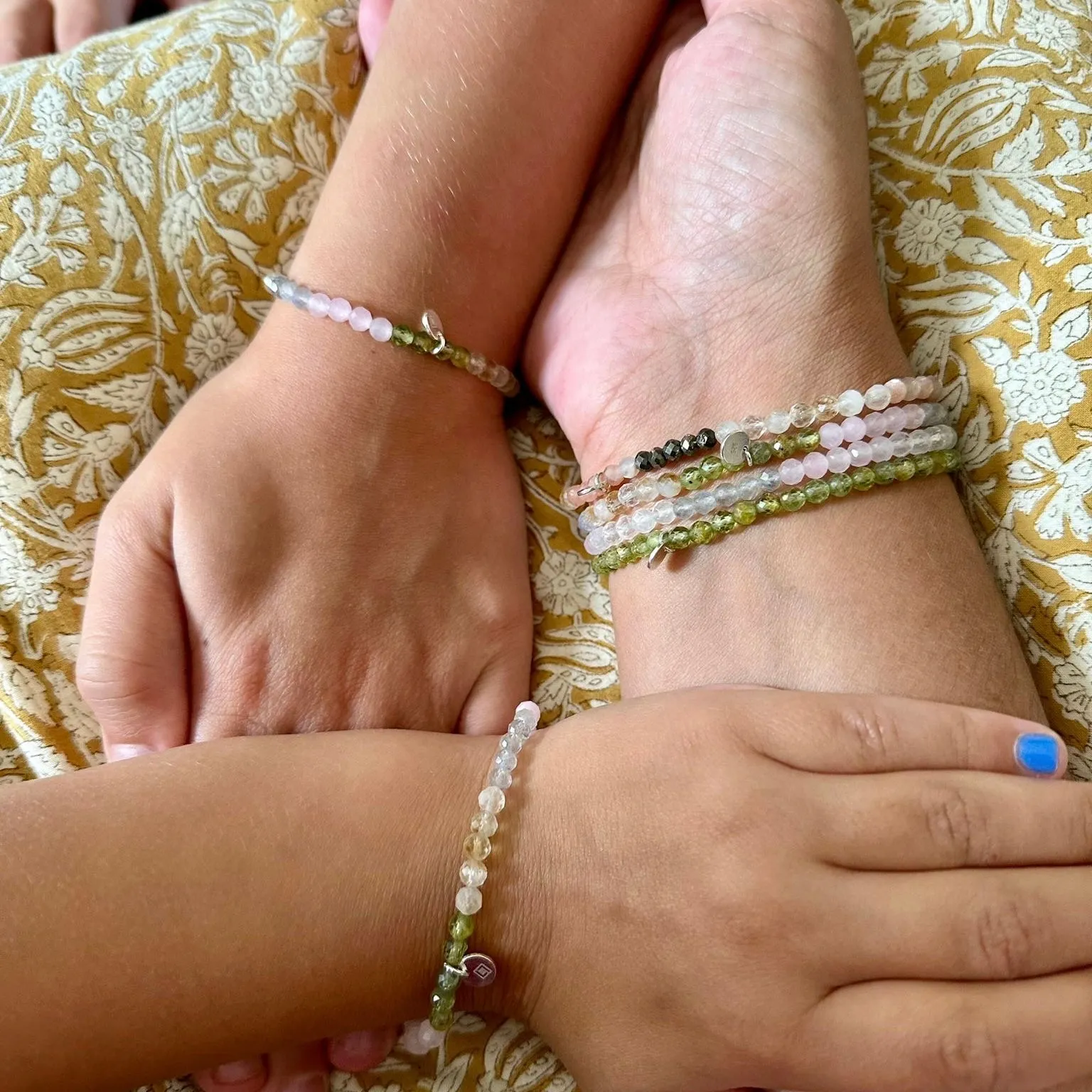Celebrate Friendship Gemstone Bracelet, Golden Hues