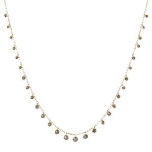 Chain Necklace - Black Diamond
