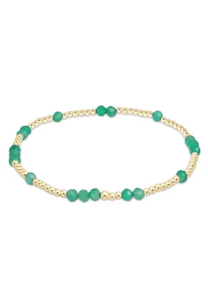 Enewton - Hope Unwritten Gemstone Bracelet - Green Onyx