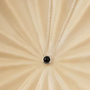 Najo Heavenly Onyx Necklace Silver