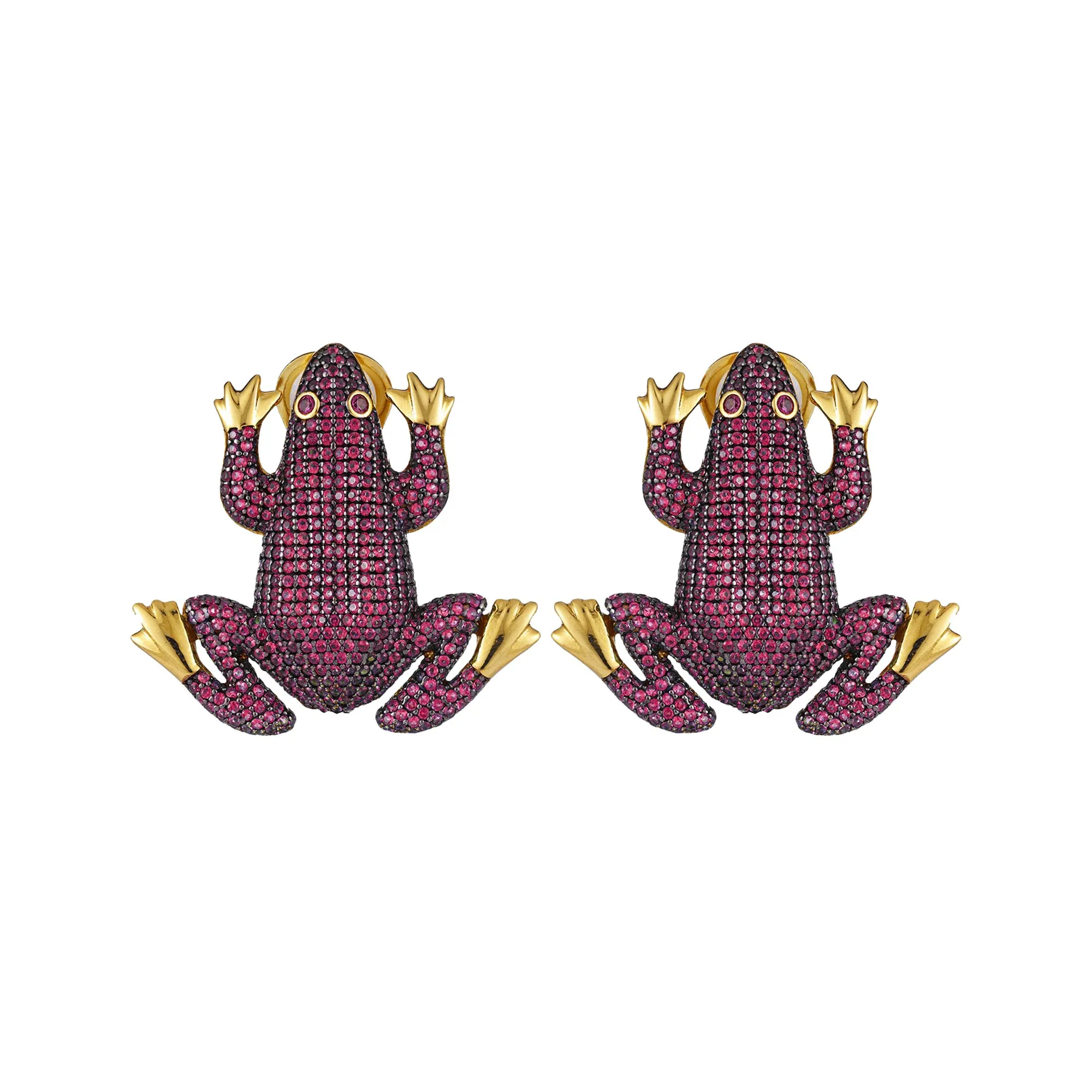 PRINCE FROG EARRINGS