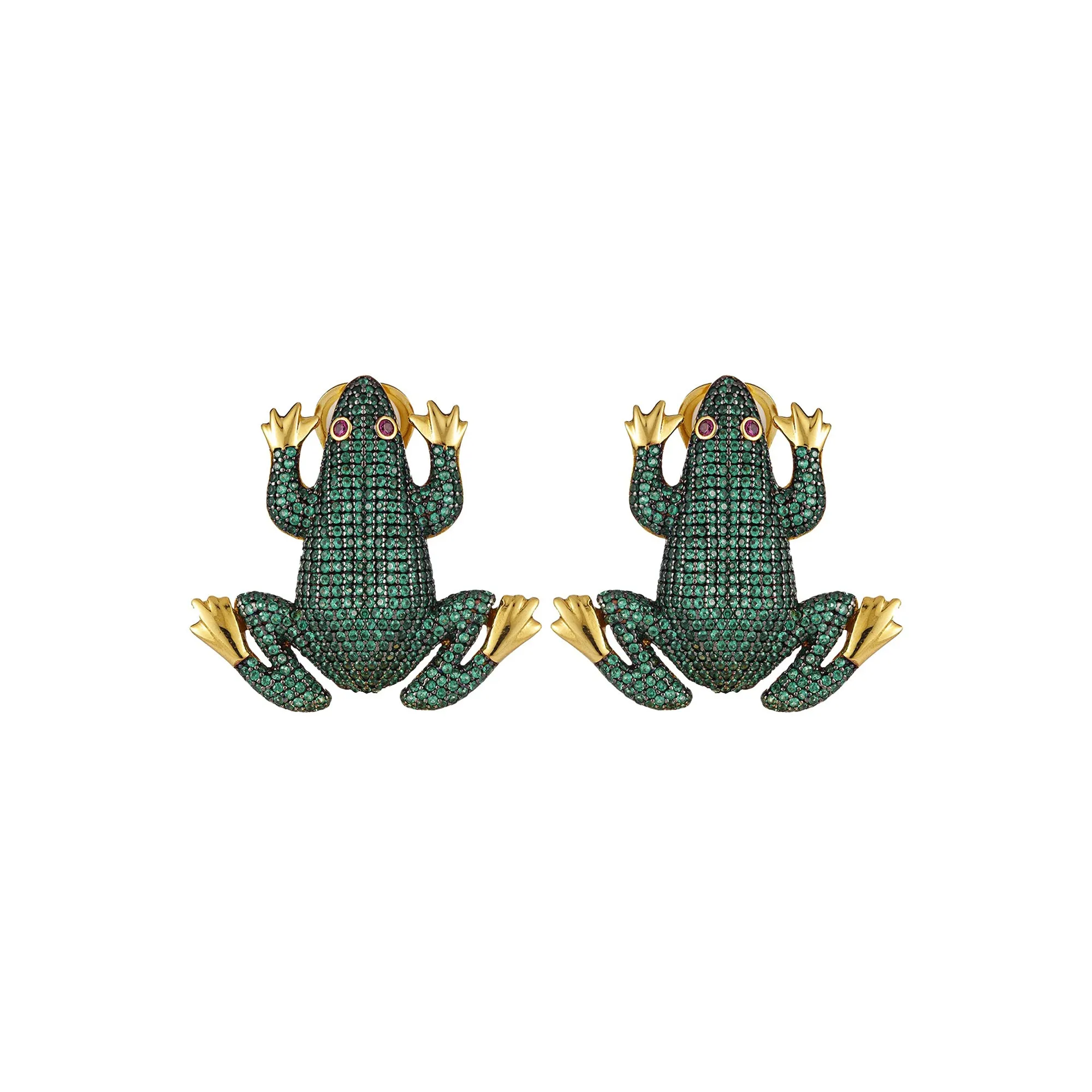 PRINCE FROG EARRINGS