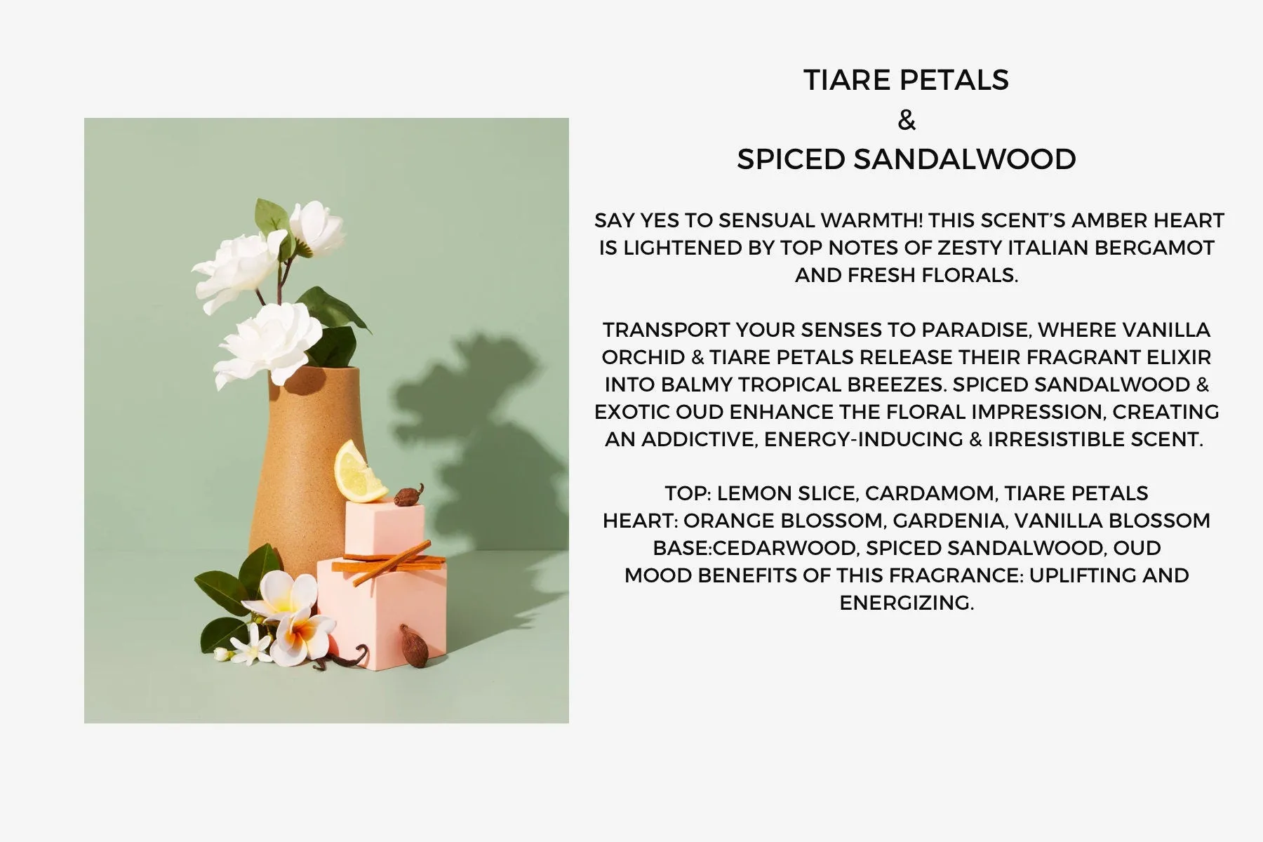 Sandalwood Candle & Body Lotion Bundle Gift Set