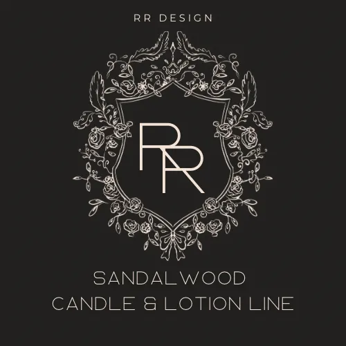 Sandalwood Candle & Body Lotion Bundle Gift Set