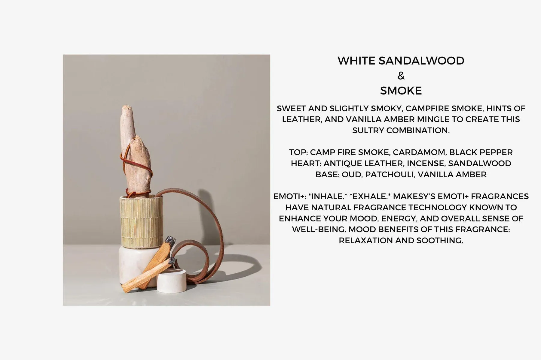 Sandalwood Candle & Body Lotion Bundle Gift Set