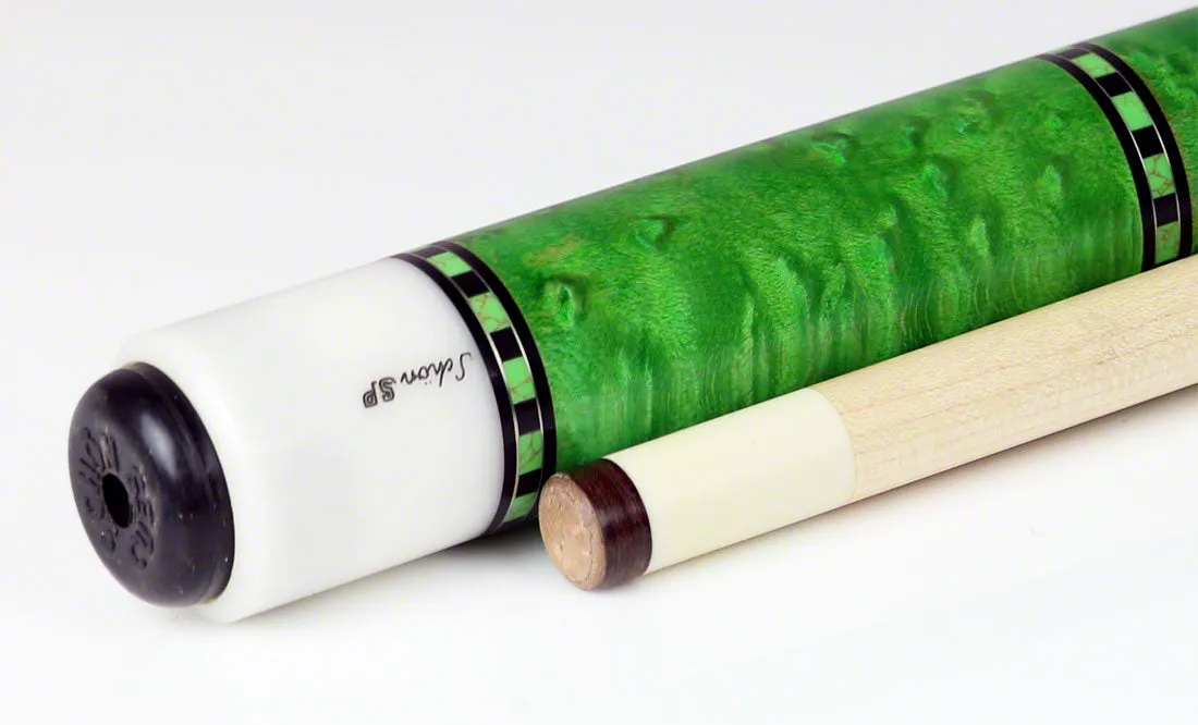 Schon Green Hulk Pool Cue - SPHULK
