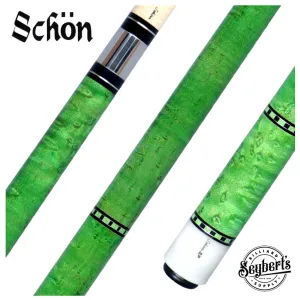 Schon Green Hulk Pool Cue - SPHULK