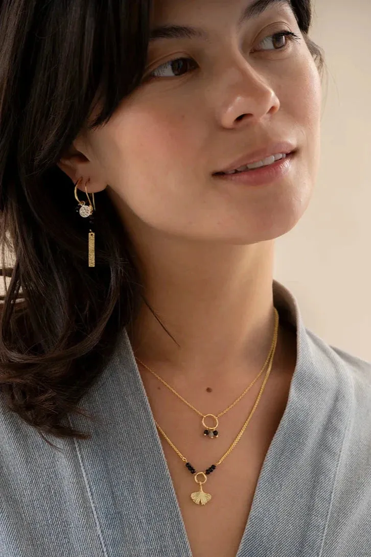 Sentiment Black Onyx Necklace
