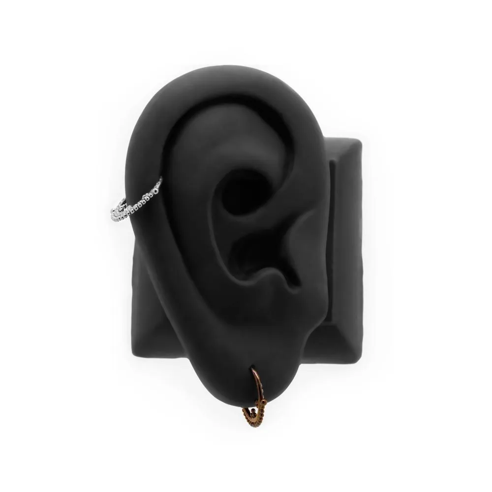 Tilum 16g Micro Symmetry Titanium Clicker Ring - Price Per 1