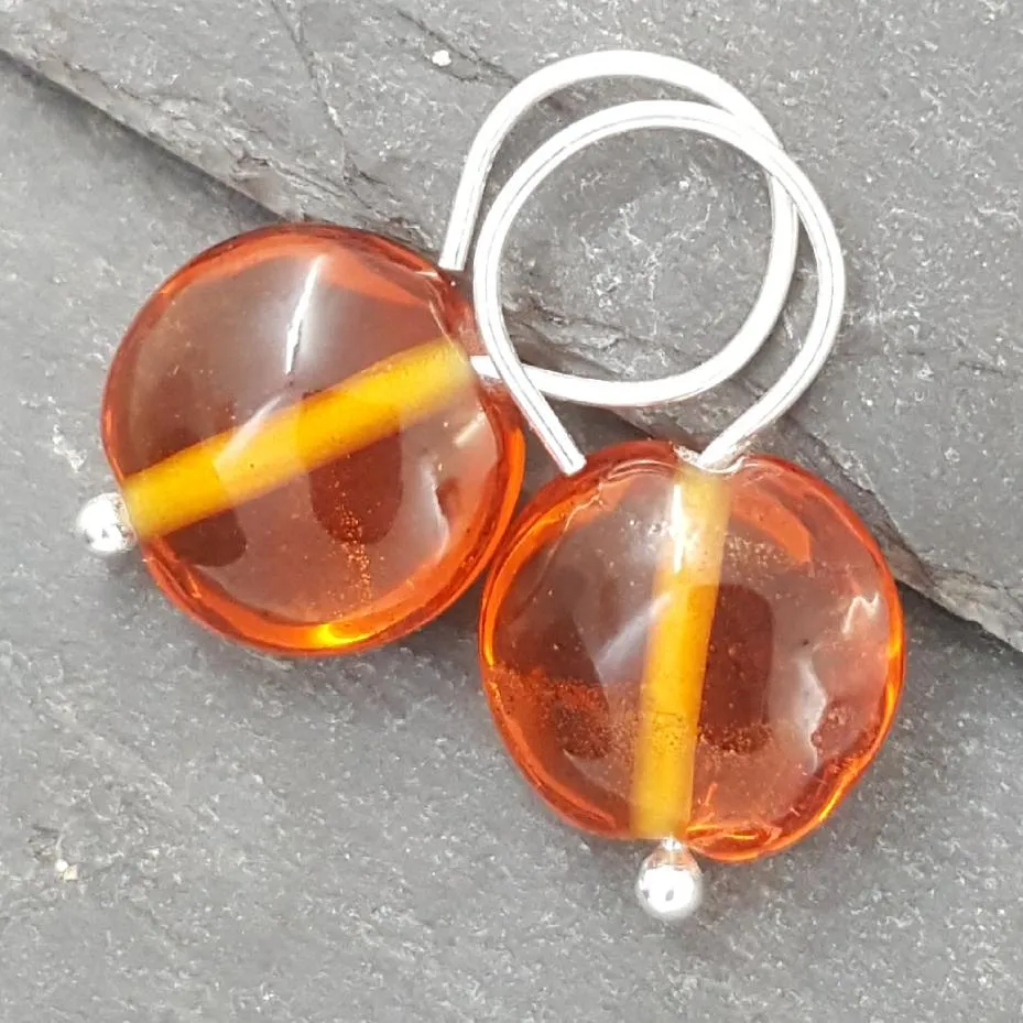Velvet & Gloss Collection - Melissa Pebble Earrings