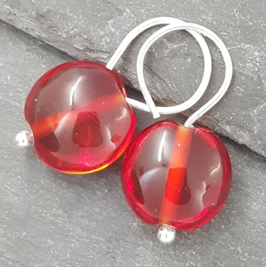 Velvet & Gloss Collection - Melissa Pebble Earrings