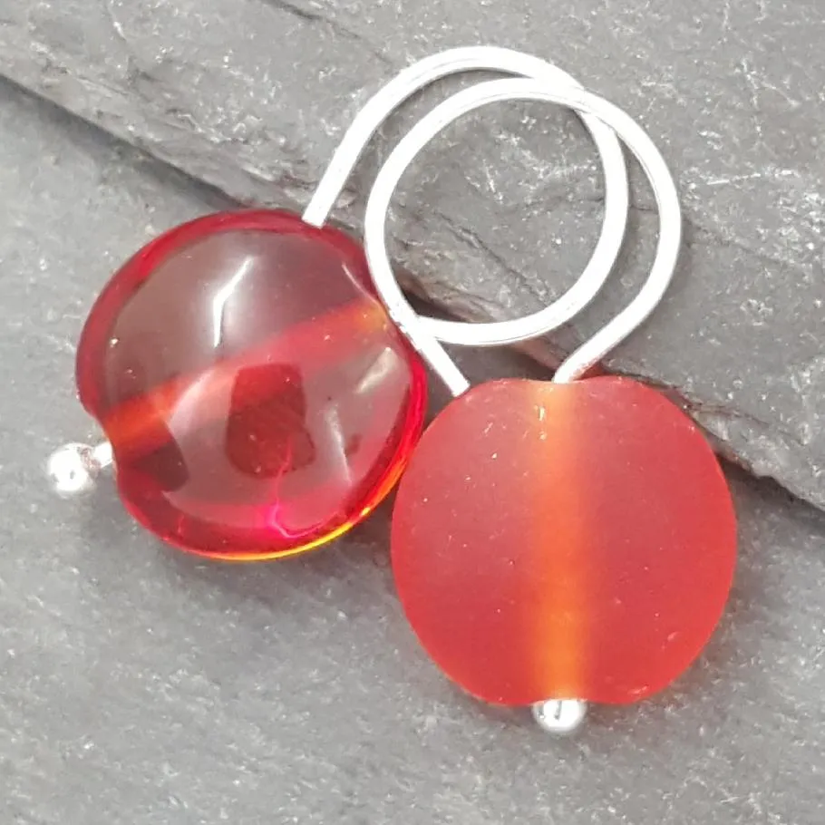 Velvet & Gloss Collection - Melissa Pebble Earrings