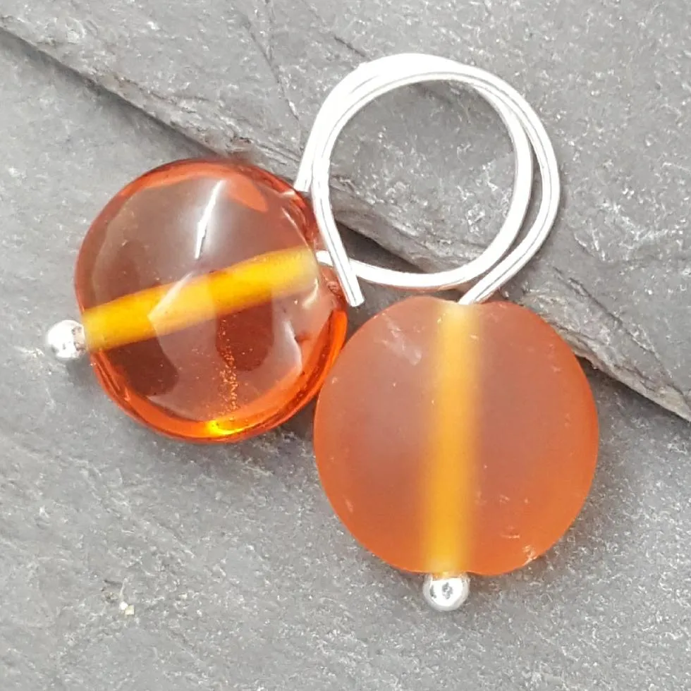 Velvet & Gloss Collection - Melissa Pebble Earrings