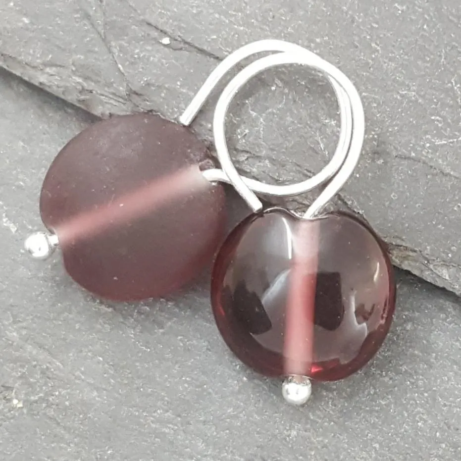 Velvet & Gloss Collection - Melissa Pebble Earrings
