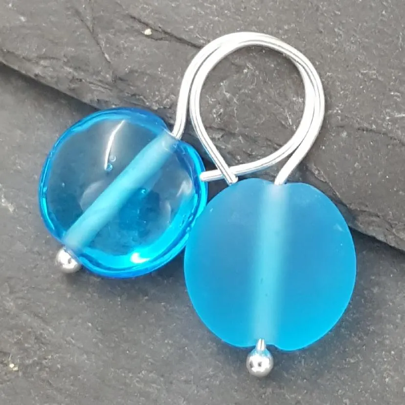 Velvet & Gloss Collection - Melissa Pebble Earrings