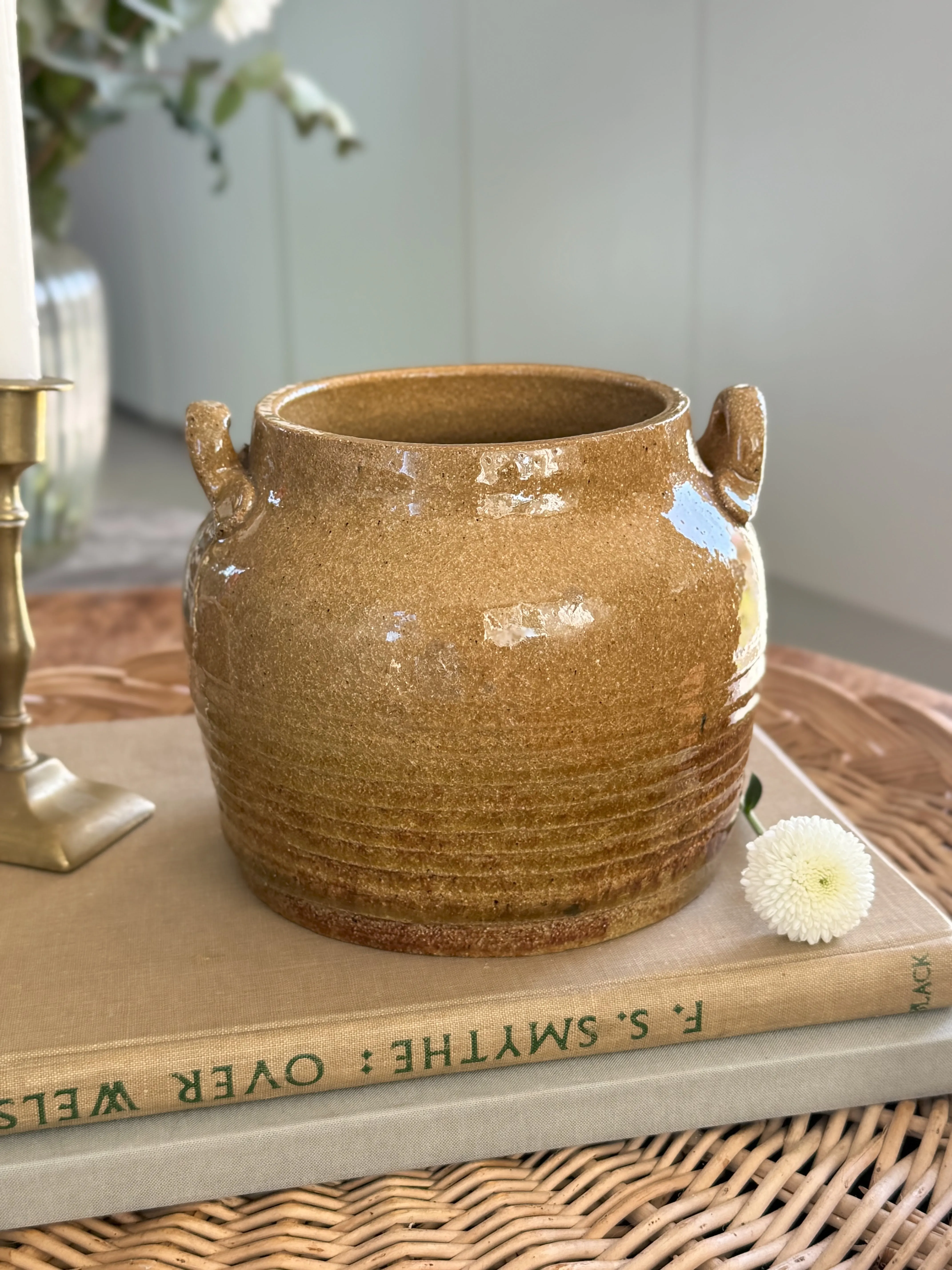 Welsh Studio Pottery Handled Pot